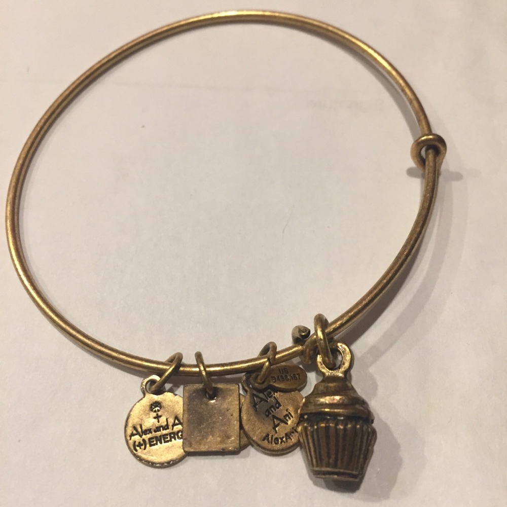 Alex and Ani bracelet - cupcake